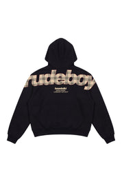 Hoodie "RUDEBOY LDN" BURBY Black