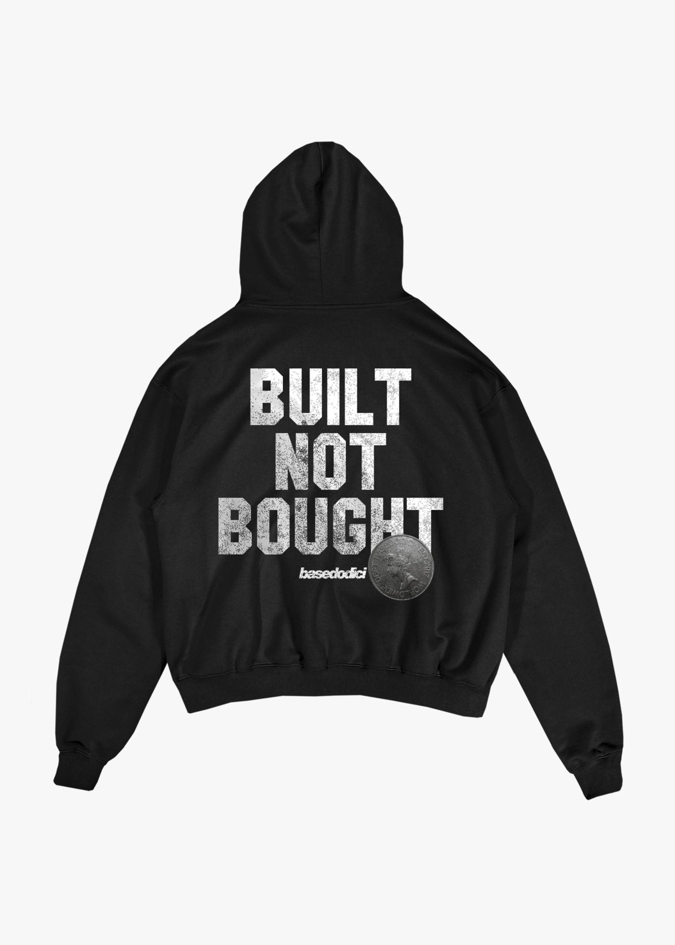 Hoodie "RUDEBOY LDN" NotBought Black - BASEDODICI®