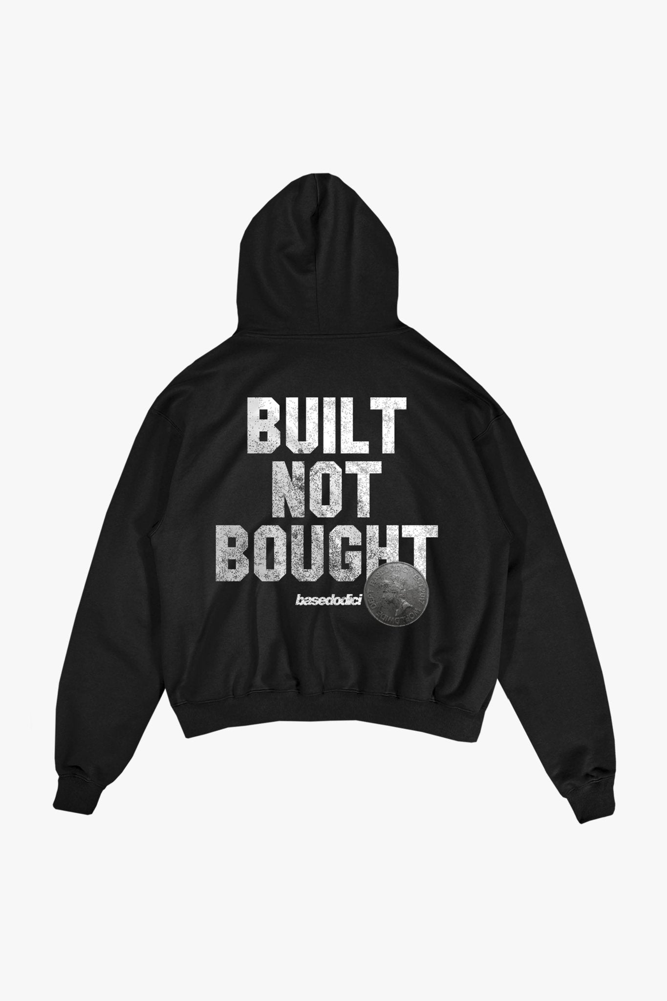 Hoodie "RUDEBOY LDN" NotBought Black - BASEDODICI®