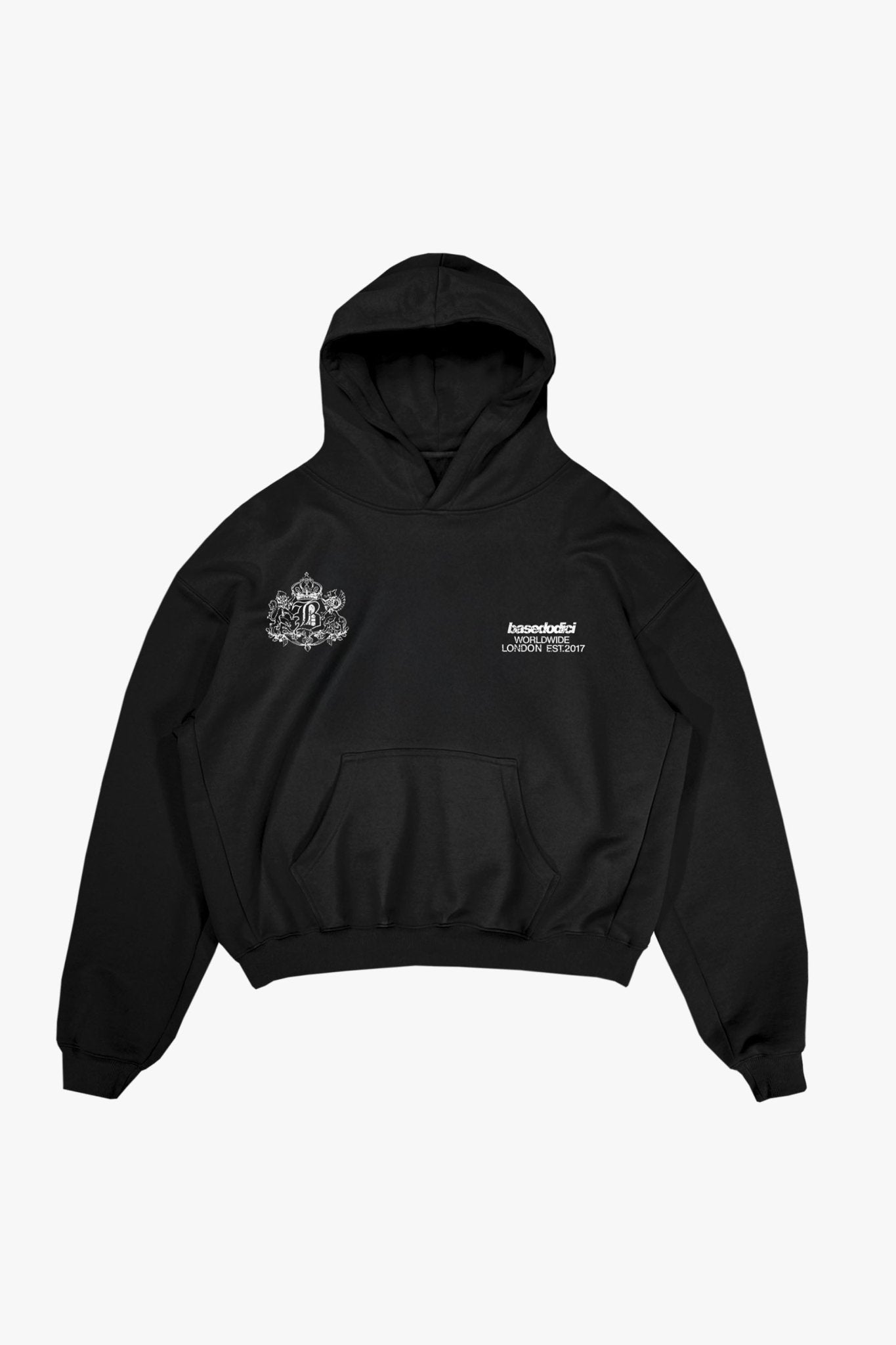 Hoodie "RUDEBOY LDN" NotBought Black - BASEDODICI®