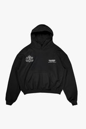 Hoodie "RUDEBOY LDN" NotBought Black - BASEDODICI®