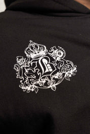 Hoodie "RUDEBOY LDN" NotBought Black - BASEDODICI®