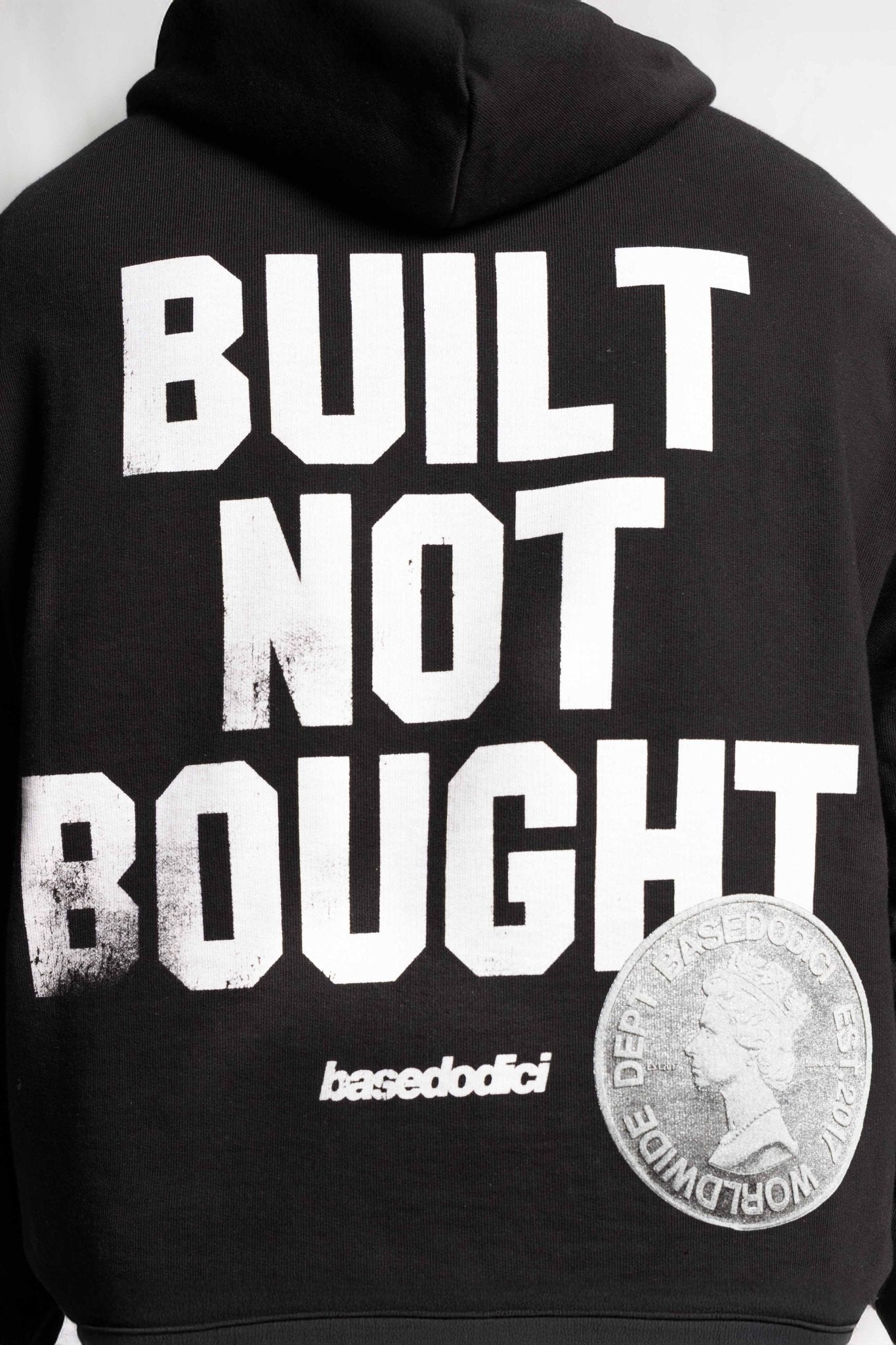 Hoodie "RUDEBOY LDN" NotBought Black - BASEDODICI®