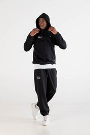 Hoodie “RUSSELLxBASEDODICI" Collab Logo Black - BASEDODICI®