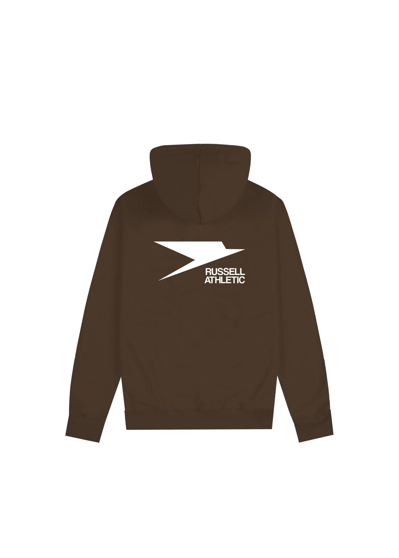 Hoodie “RUSSELLxBASEDODICI" Collab Logo Brown - BASEDODICI®