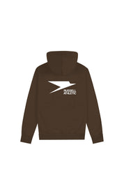 Hoodie “RUSSELLxBASEDODICI" Collab Logo Brown - BASEDODICI®