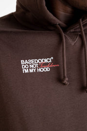 Hoodie “RUSSELLxBASEDODICI" Collab Logo Brown - BASEDODICI®