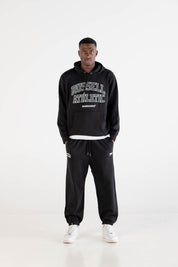 Hoodie "RUSSELLxBASEDODICI" Touchdown Black - BASEDODICI®