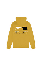 Hoodie "RUSSELLxBASEDODICI" Touchdown Yellow - BASEDODICI®
