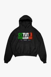 Hoodie "SAMURAIJAYxBASEDODICI" TuttoSbagliato Black/ITA - BASEDODICI®