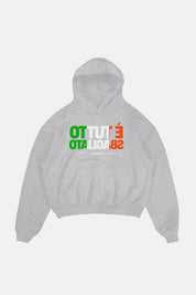 Hoodie "SAMURAIJAYxBASEDODICI" TuttoSbagliato Grey/ITA - BASEDODICI®
