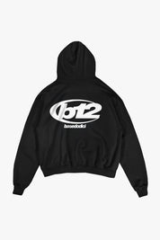 Hoodie "TEAM012" Back 12 Black/White - BASEDODICI®