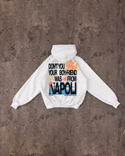 Hoodie “WISHYOUR” Boyfriend White/Multi - BASEDODICI®
