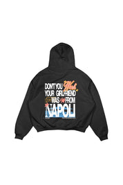Hoodie “WISHYOUR” Girlfriend Black/Multi - BASEDODICI®