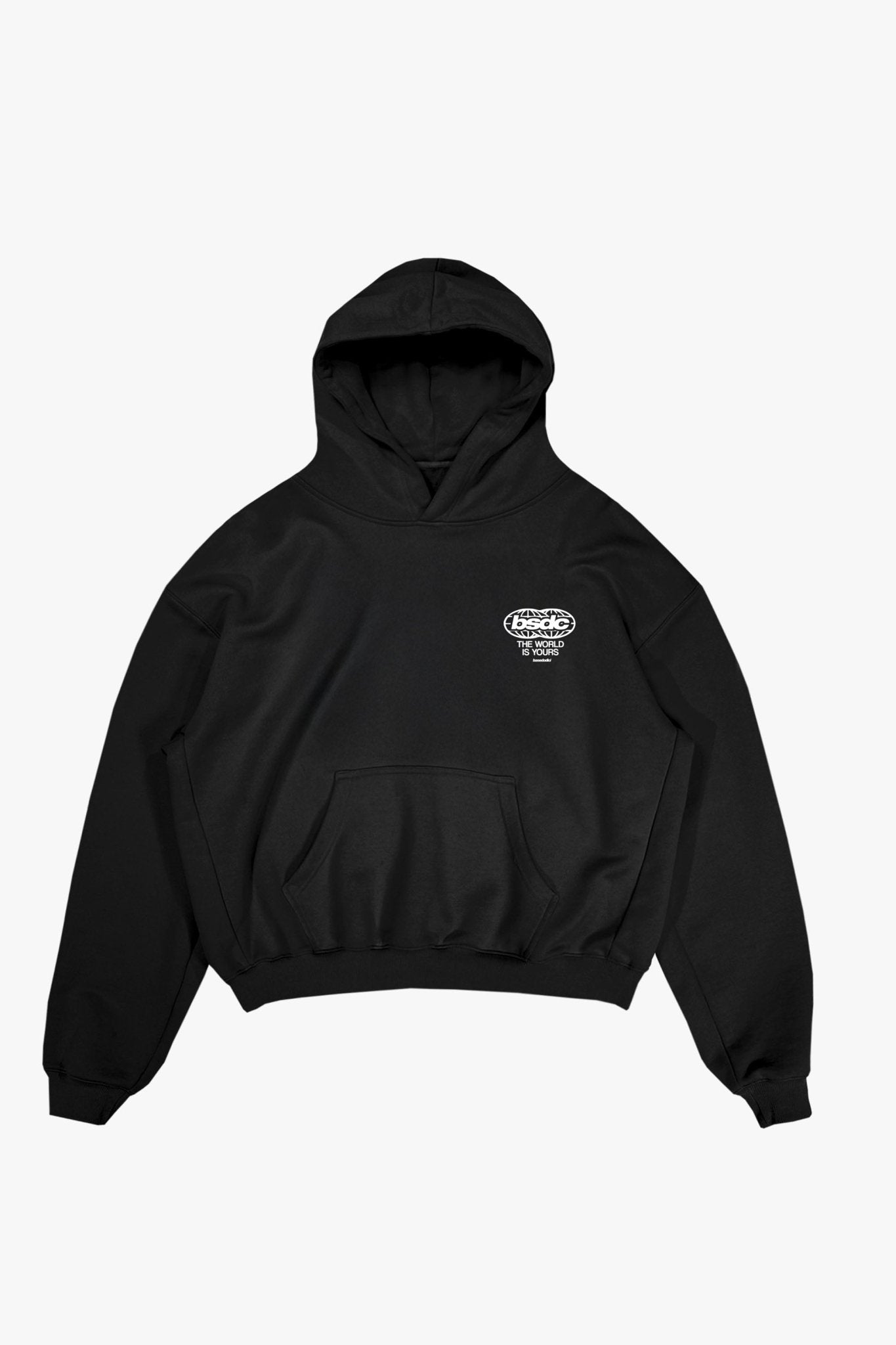 Hoodie "WORLD TOUR" Diplomatic Immunity Black - BASEDODICI®