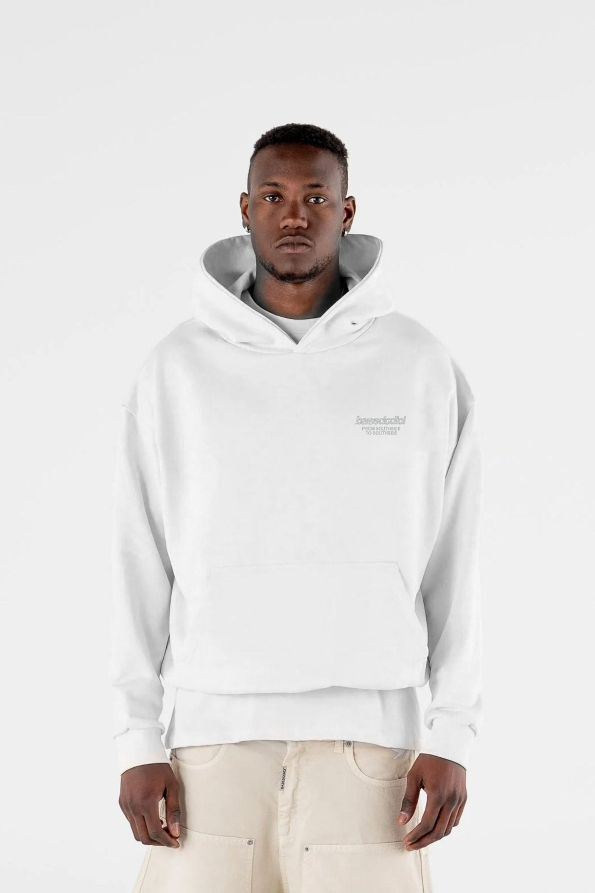 Hoodie "AMMO COUTURE" CHI'T'SAP White/Glitter