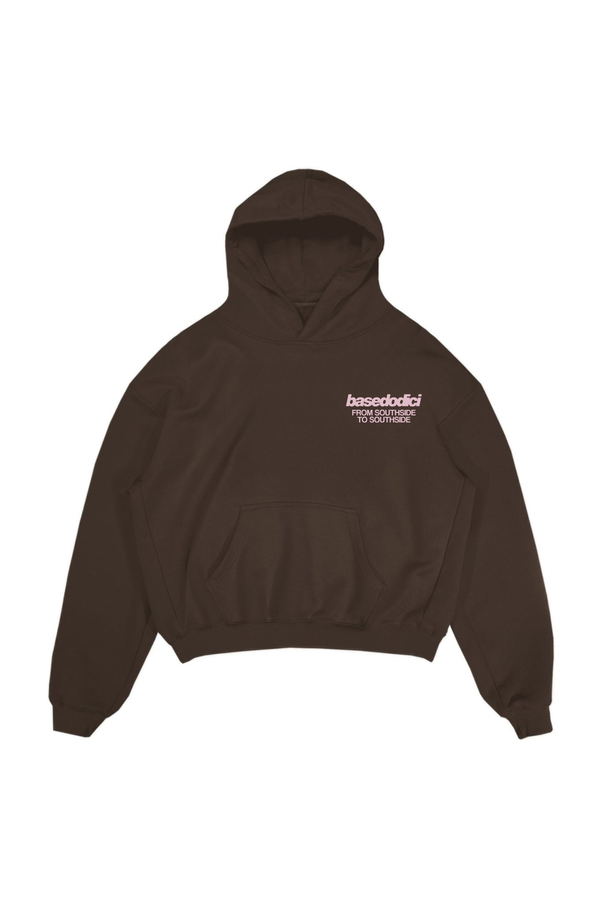 Hoodie "AMMO COUTURE" CHI'T'SAP Cactus Brown/Pink