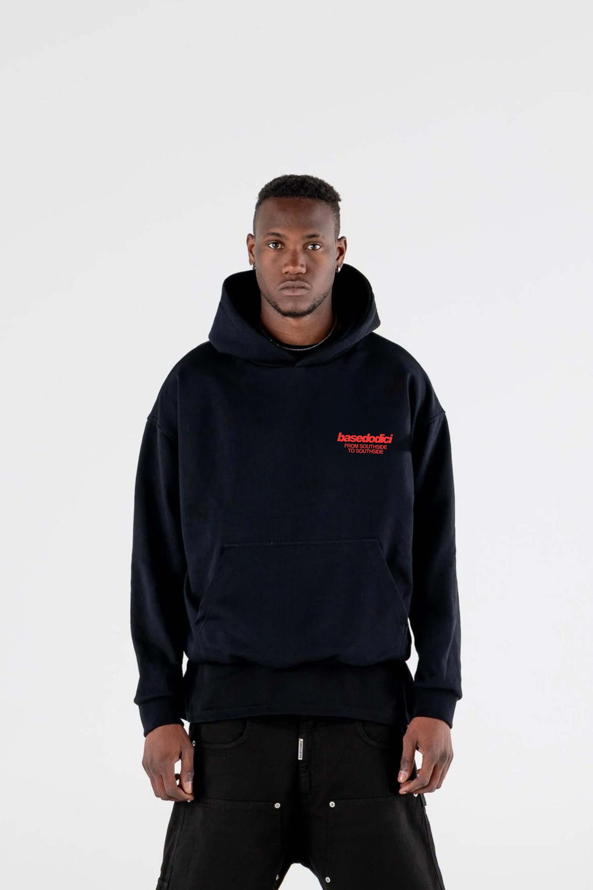 Hoodie "AMMO COUTURE" CHI'T'SAP Black/Red