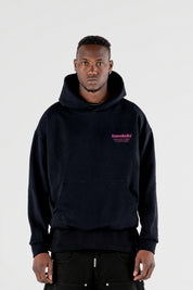 Hoodie "AMMO COUTURE" CHI'T'SAP Black/Glitter Bubble Pink