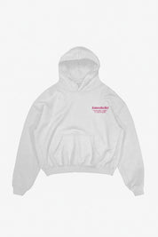 Hoodie "AMMO COUTURE" CHI'T'SAP White/Glitter Bubble Pink