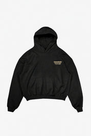 Hoodie "AMMO COUTURE" CHI'T'SAP Black/Animalier Yellow