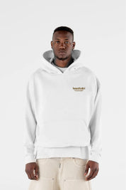 Hoodie "AMMO COUTURE" CHI'T'SAP White/Animalier Yellow