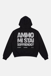 Hoodie "AMMO" MiStaiSoffrendo Black/Glitter