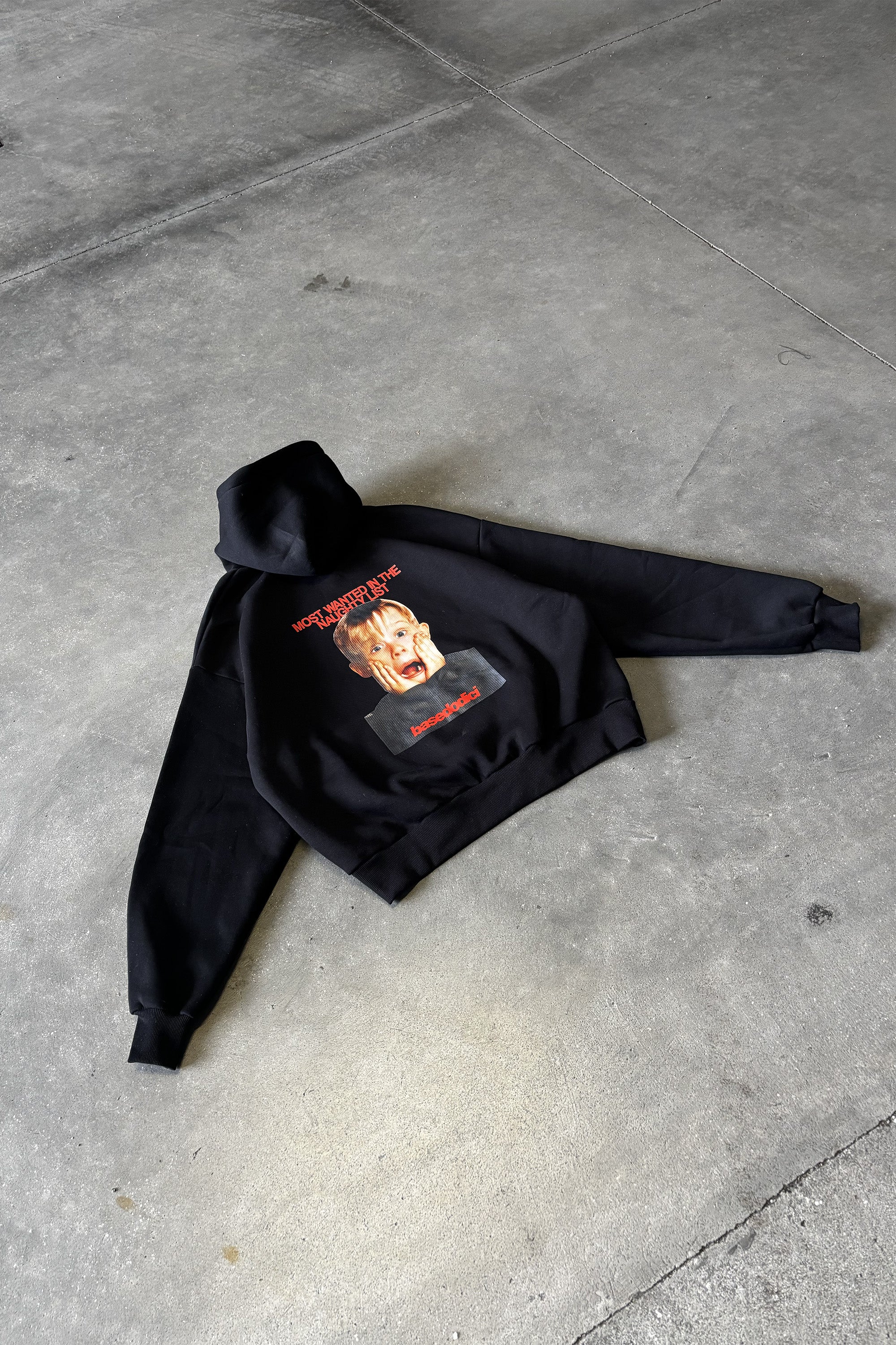 Hoodie "2FAST" MAMMA HO PERSO L'AEREO Black