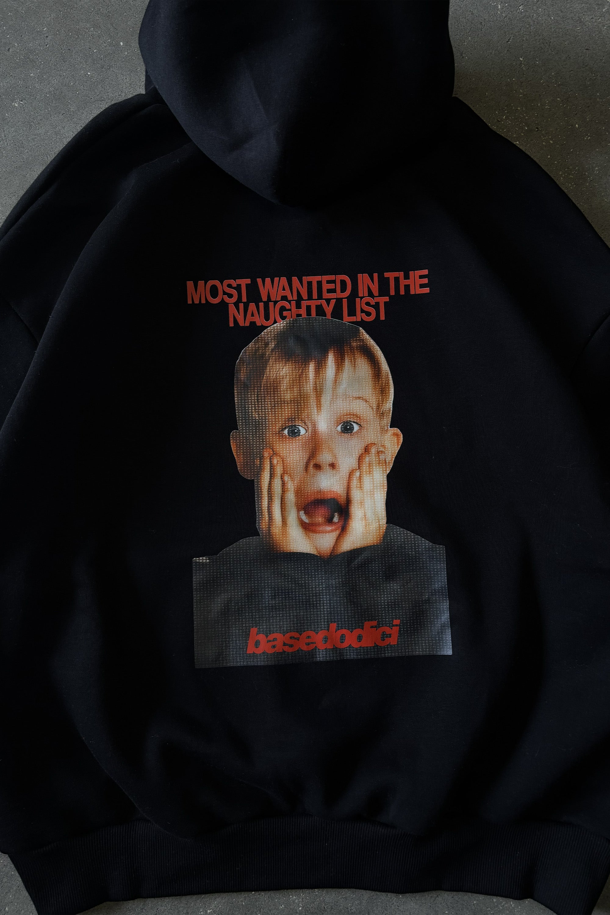 Hoodie "2FAST" MAMMA HO PERSO L'AEREO Black