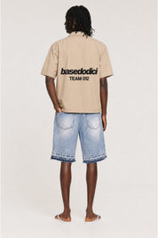 Shirt "TEAM012" BackLogo Beige