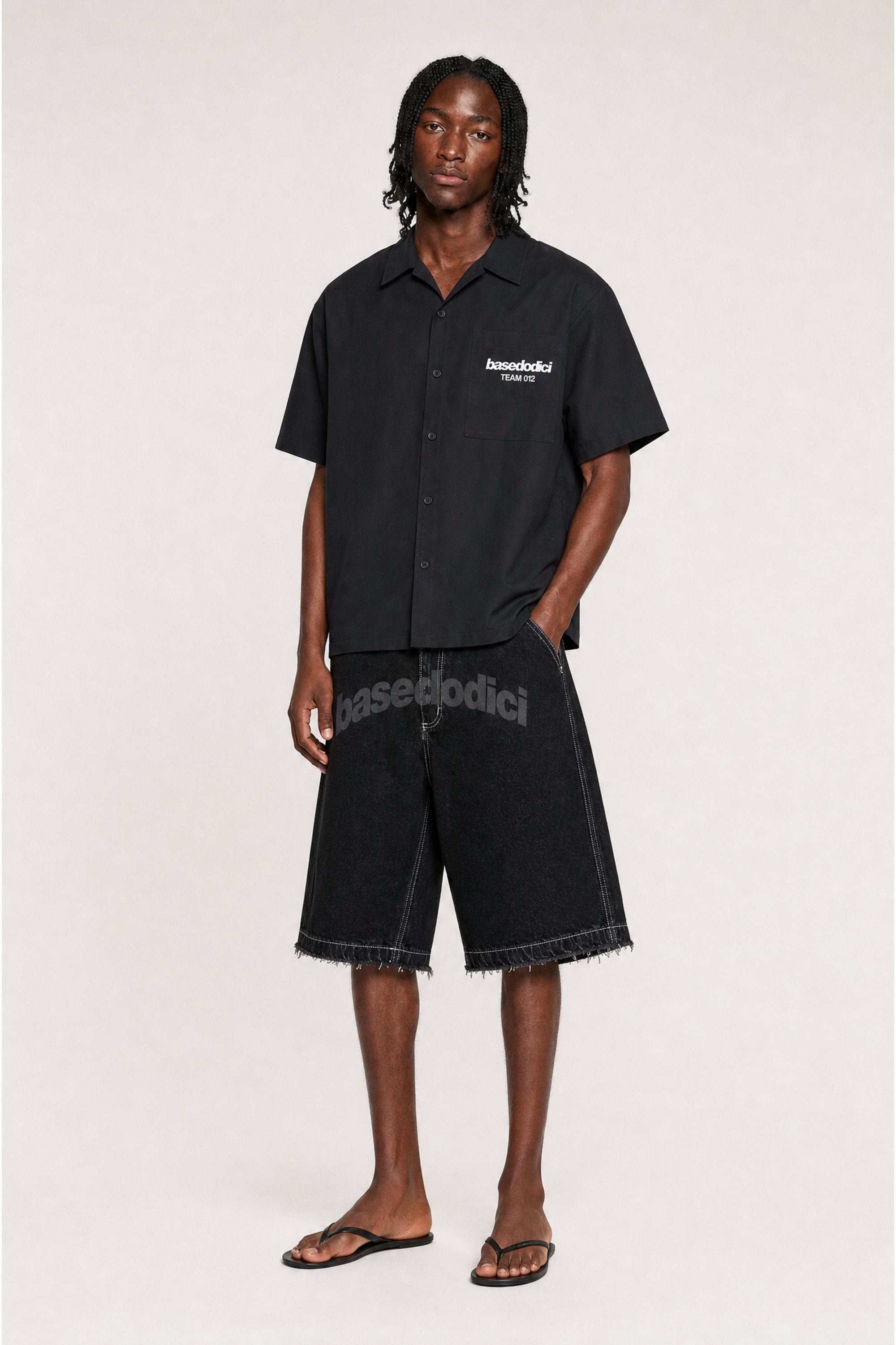 Shirt "TEAM012" BackLogo Black