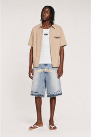 Shirt "TEAM012" BackLogo Beige