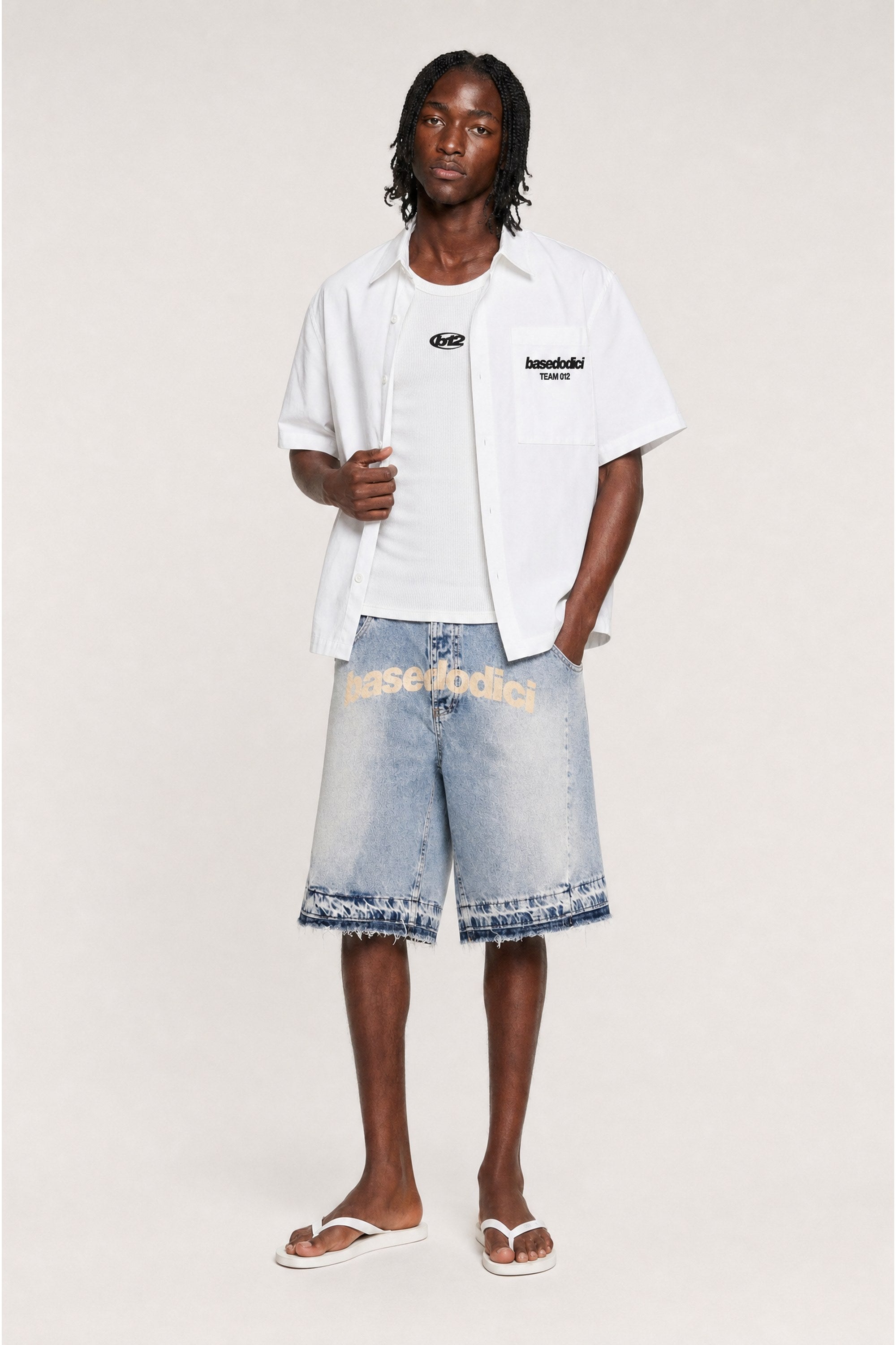 Shirt "TEAM012" BackLogo White