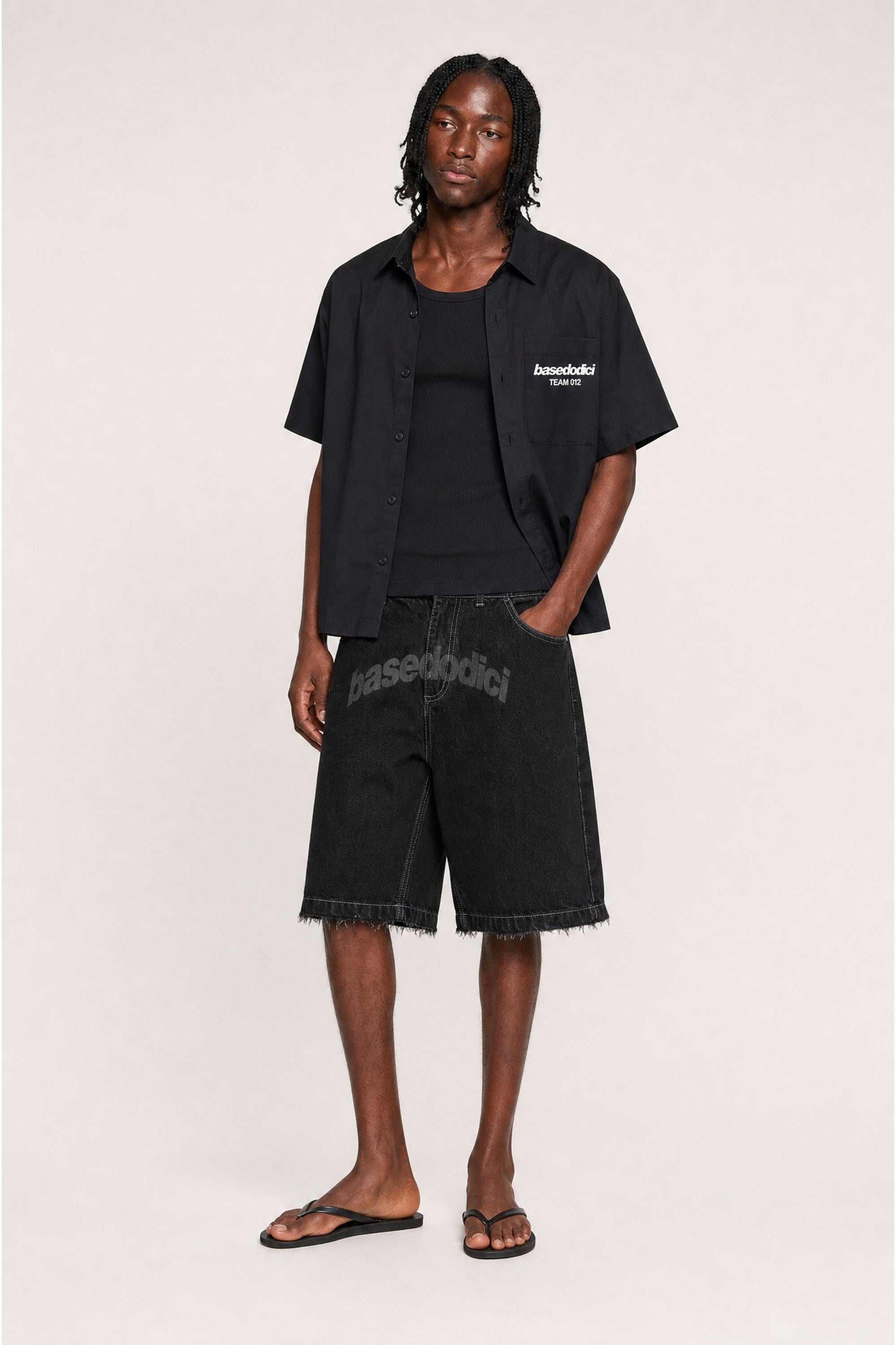 Shirt "TEAM012" BackLogo Black