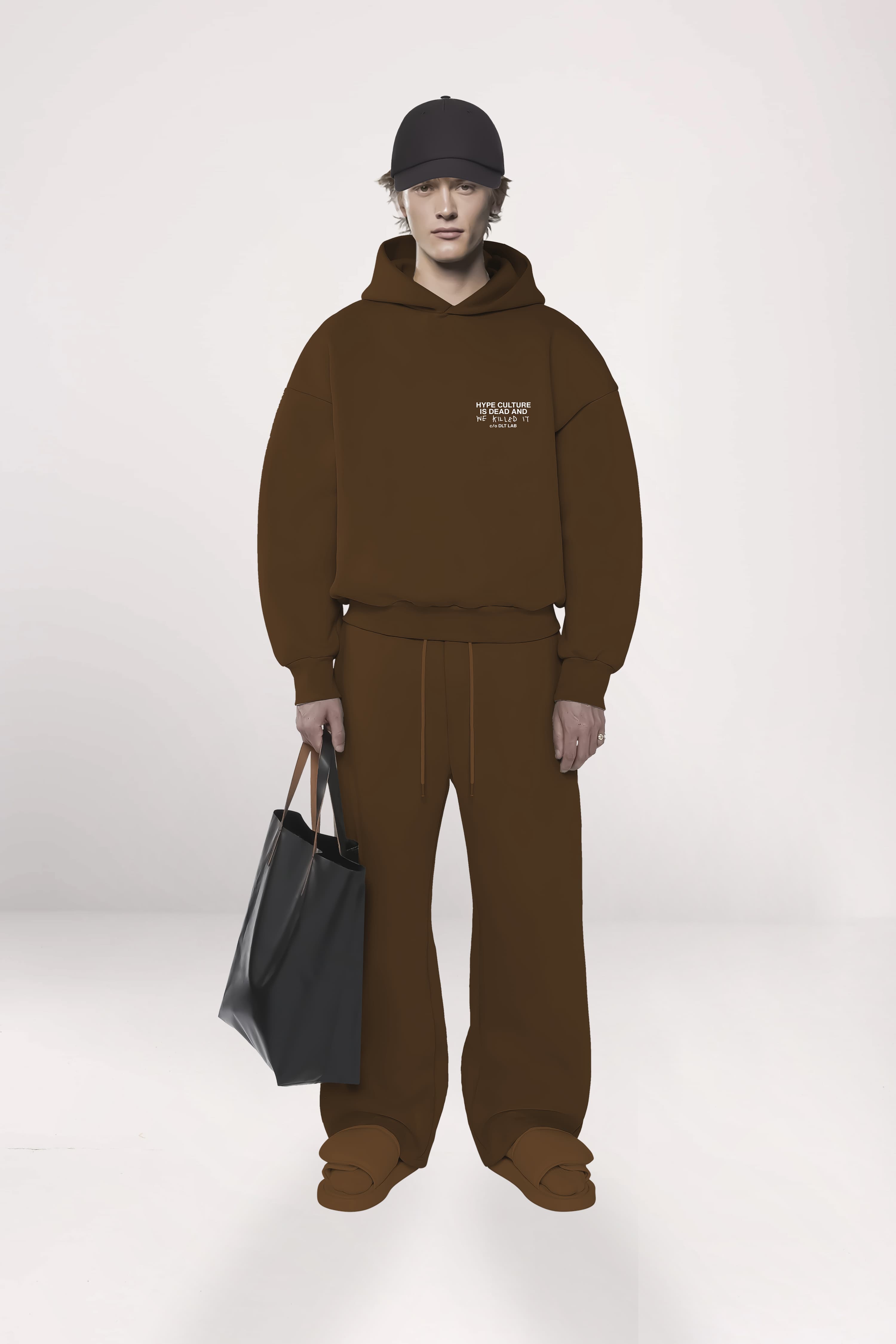 Hoodie "DLT-4.0" Jack Brown