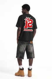 Jorts "4PLAYERS" Black - BASEDODICI®