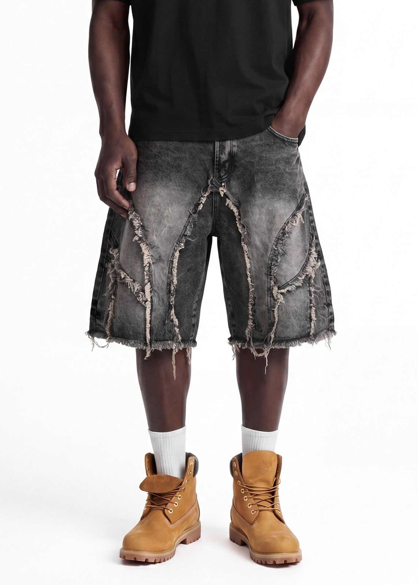 Jorts "4PLAYERS" Black - BASEDODICI®