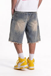 Jorts "4PLAYERS" Mid Blue - BASEDODICI®