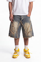 Jorts "4PLAYERS" Mid Blue - BASEDODICI®