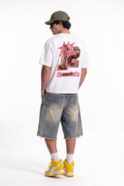 Jorts "4PLAYERS" Mid Blue - BASEDODICI®