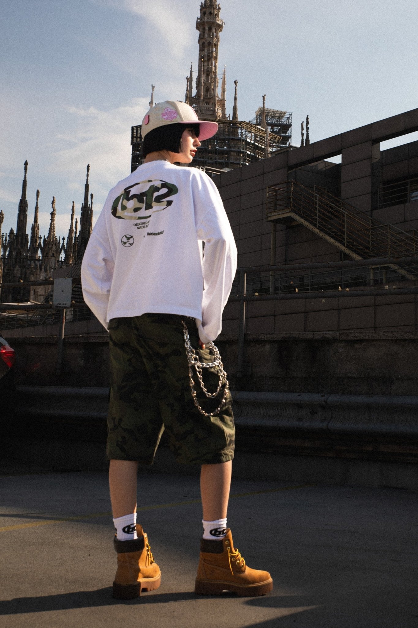 Jorts Cargo "CRUEL SEASON" Camo - BASEDODICI®