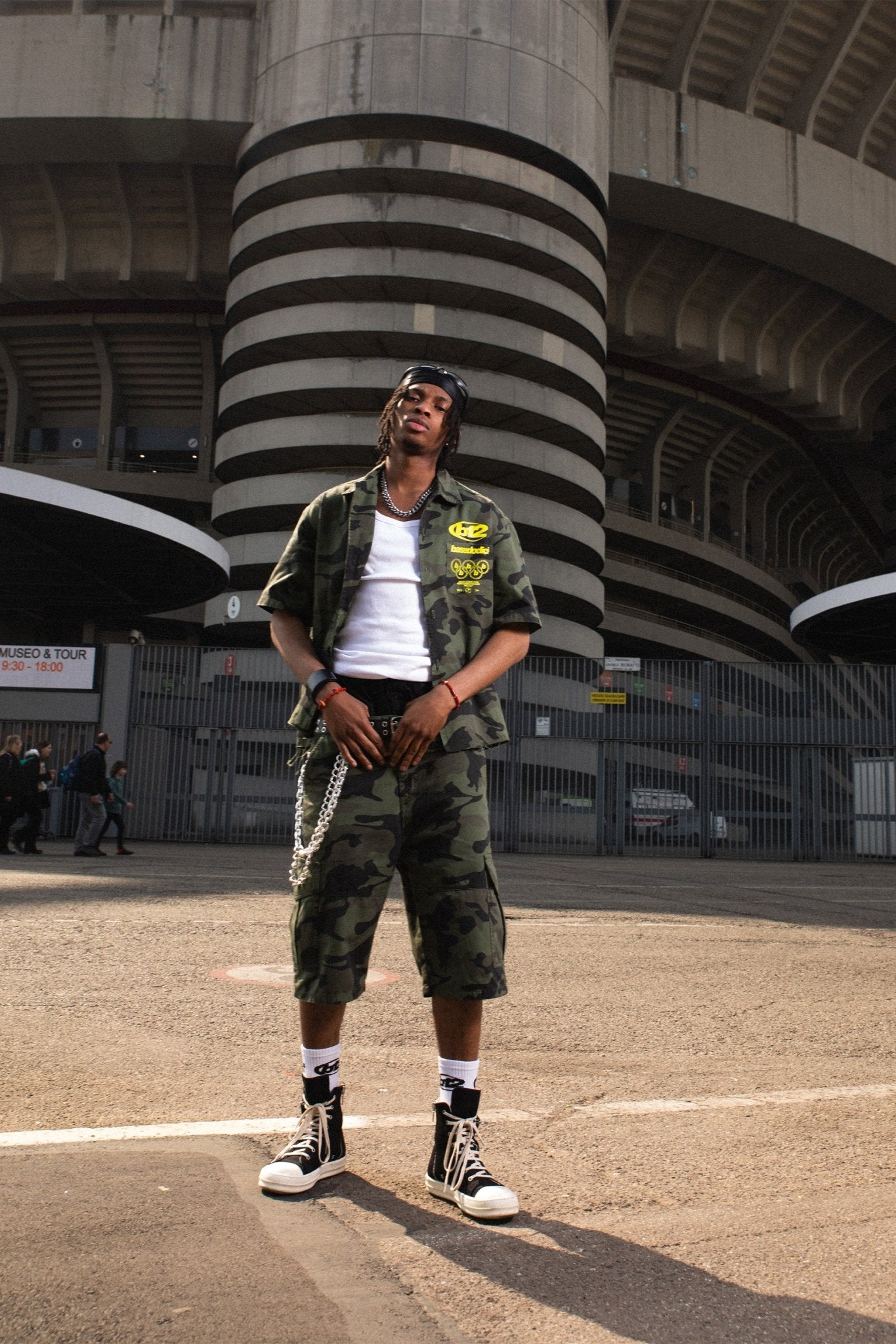 Jorts Cargo "CRUEL SEASON" Camo - BASEDODICI®