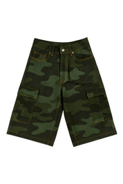Jorts Cargo "CRUEL SEASON" Camo - BASEDODICI®