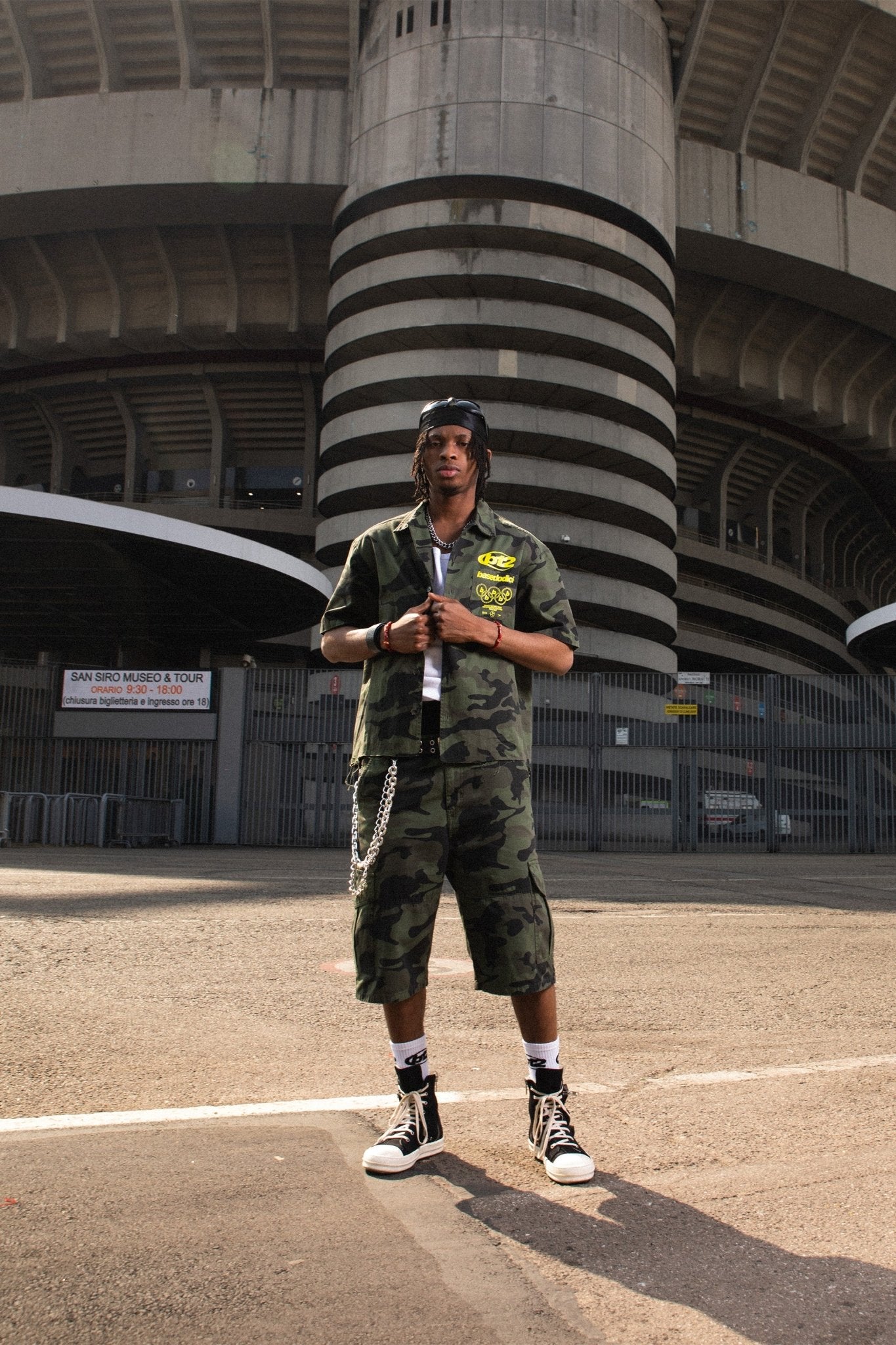 Jorts Cargo "CRUEL SEASON" Camo - BASEDODICI®