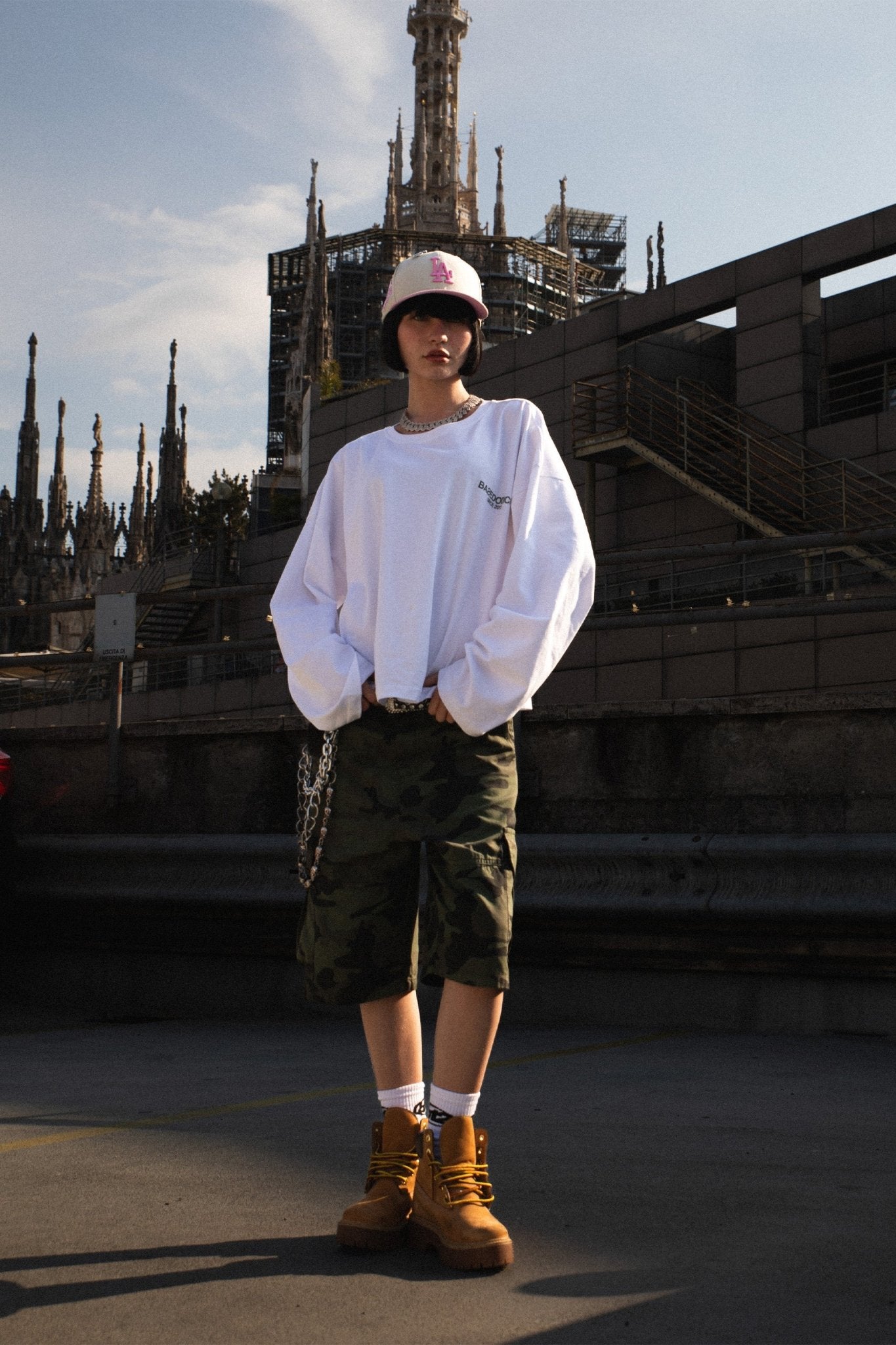 Jorts Cargo "CRUEL SEASON" Camo - BASEDODICI®