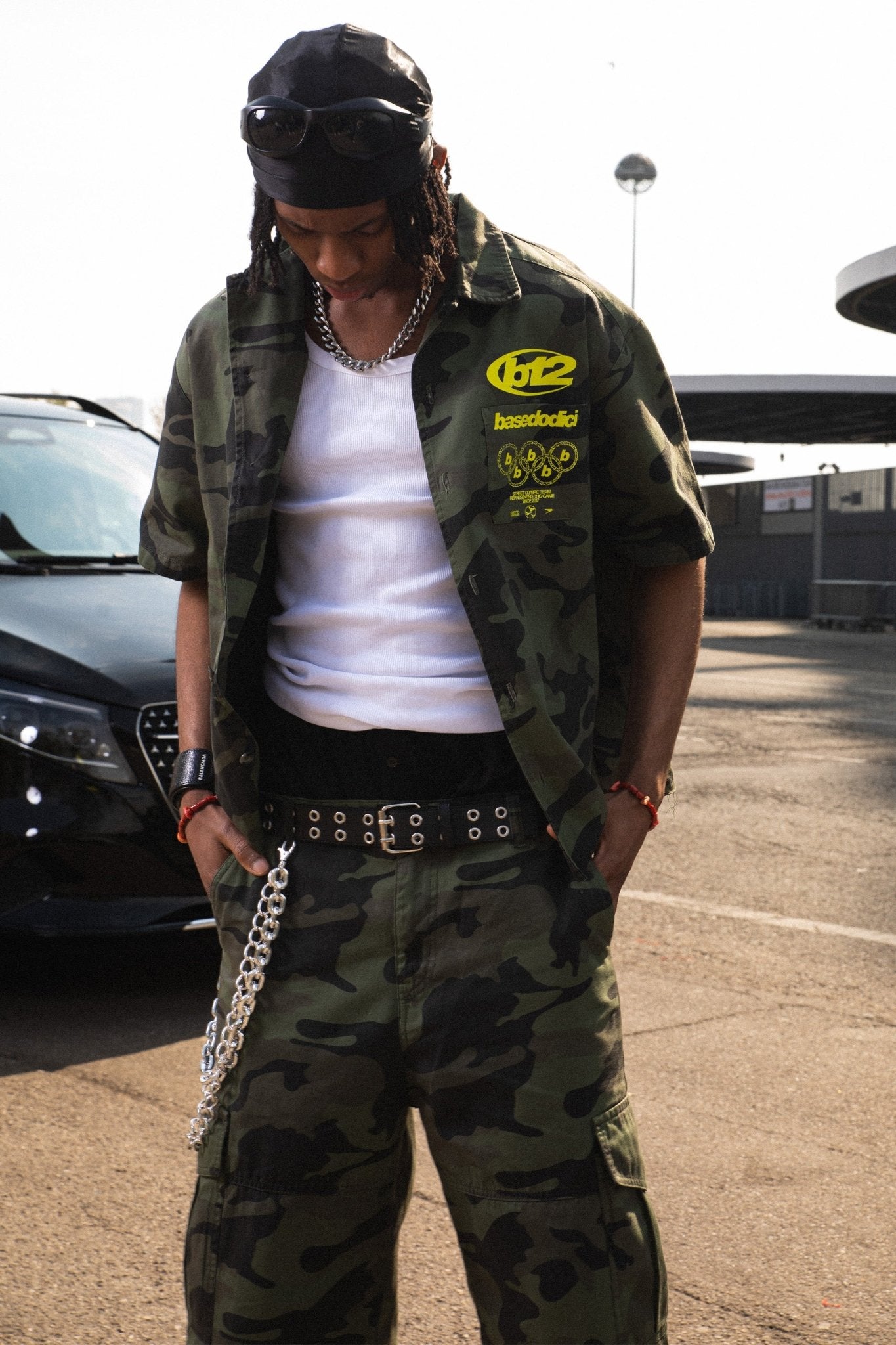 Jorts Cargo "CRUEL SEASON" Camo - BASEDODICI®
