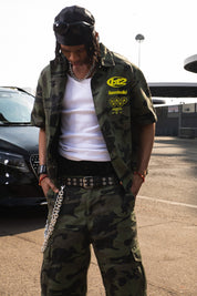 Jorts Cargo "CRUEL SEASON" Camo - BASEDODICI®