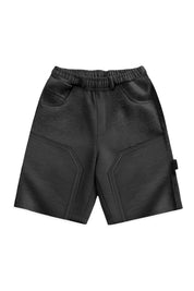 Jorts Comfy “LIVE FAST” Logo Black - BASEDODICI®