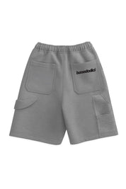 Jorts Comfy “LIVE FAST” Logo Grey - BASEDODICI®