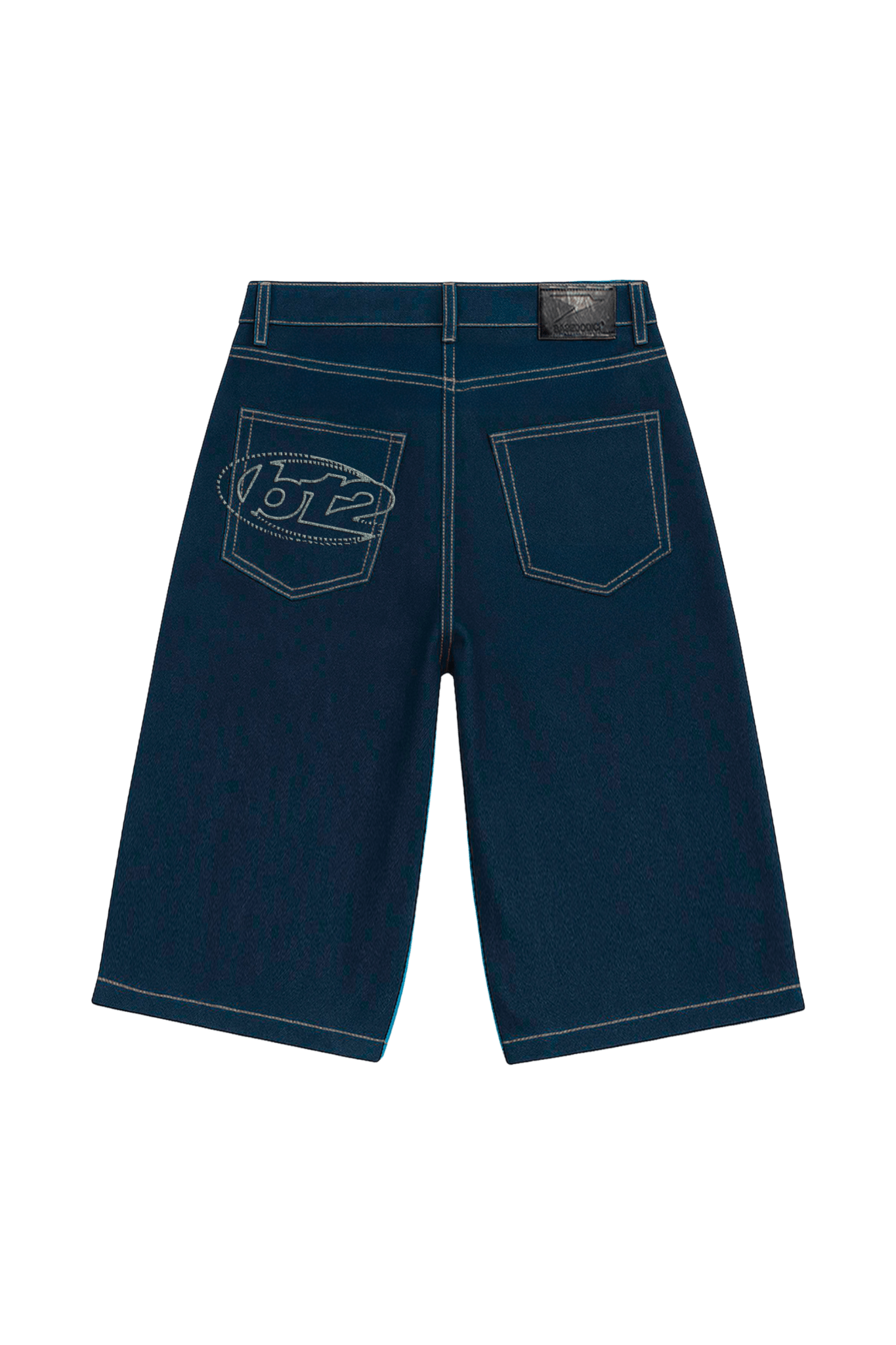 Jorts “LIVE FAST” B12 Denim Raw - BASEDODICI®